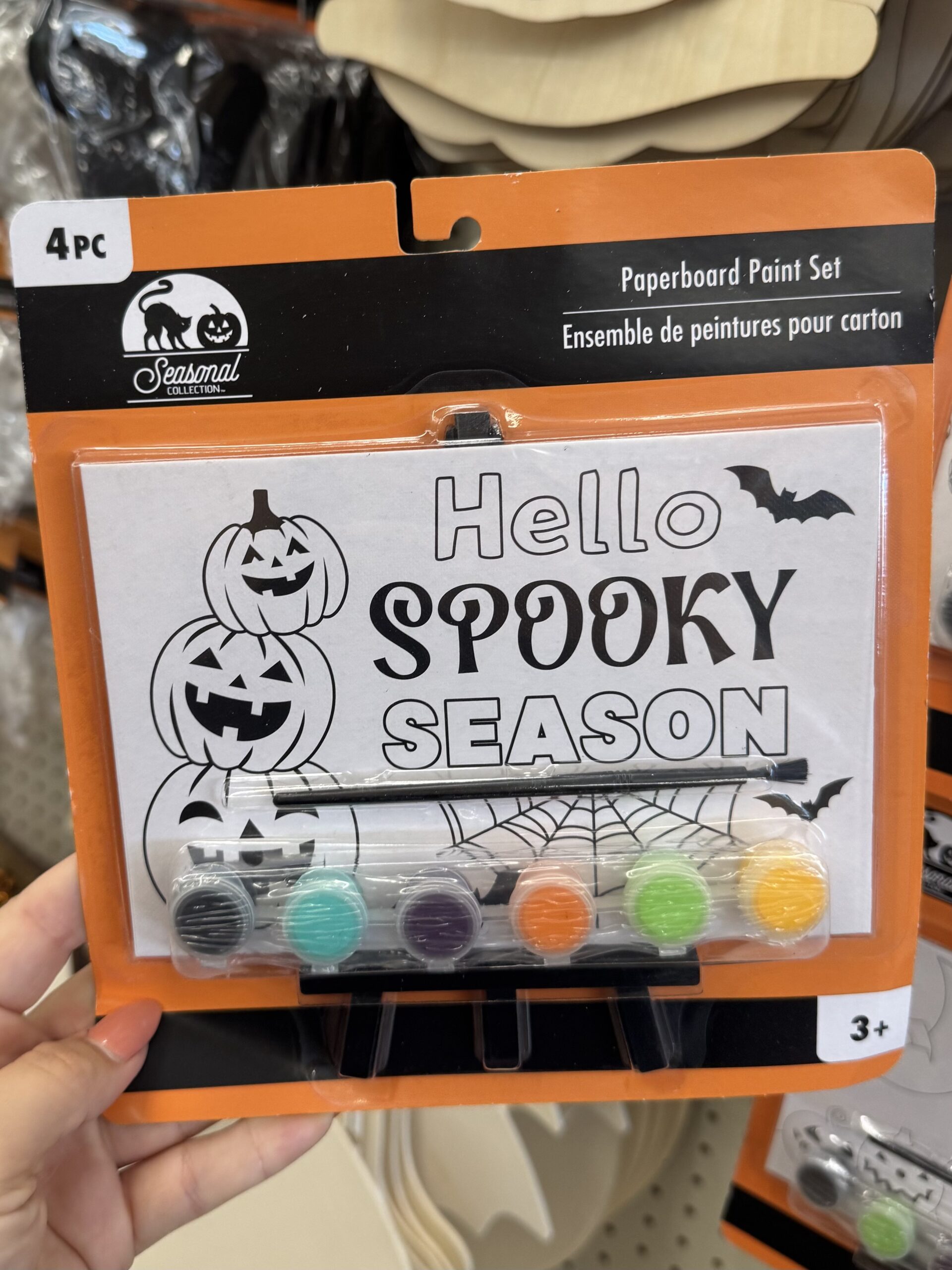 Seasonal Collection Paperboard Paint Set - in store