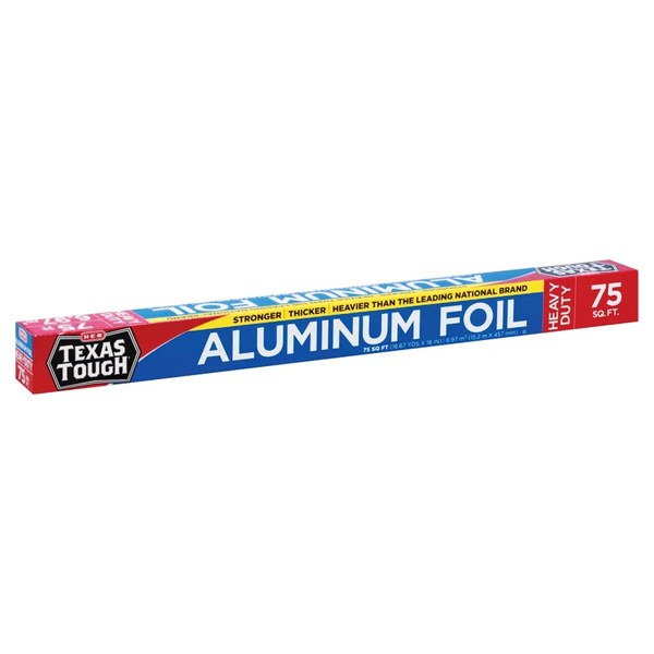 H-E-B Texas Tough Heavy Duty 18" Aluminum Foil, 75 sq ft