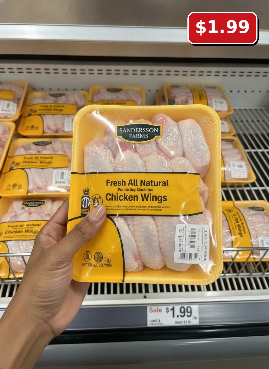 Sanderson Farms Fresh All Natural Chicken Wings