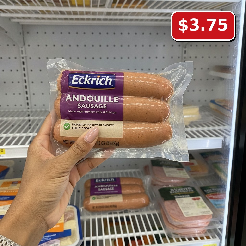 Eckrich Andouille Sausage Made with Premium Pork & Chicken