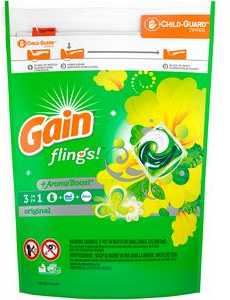 Gain Flings Laundry Detergent