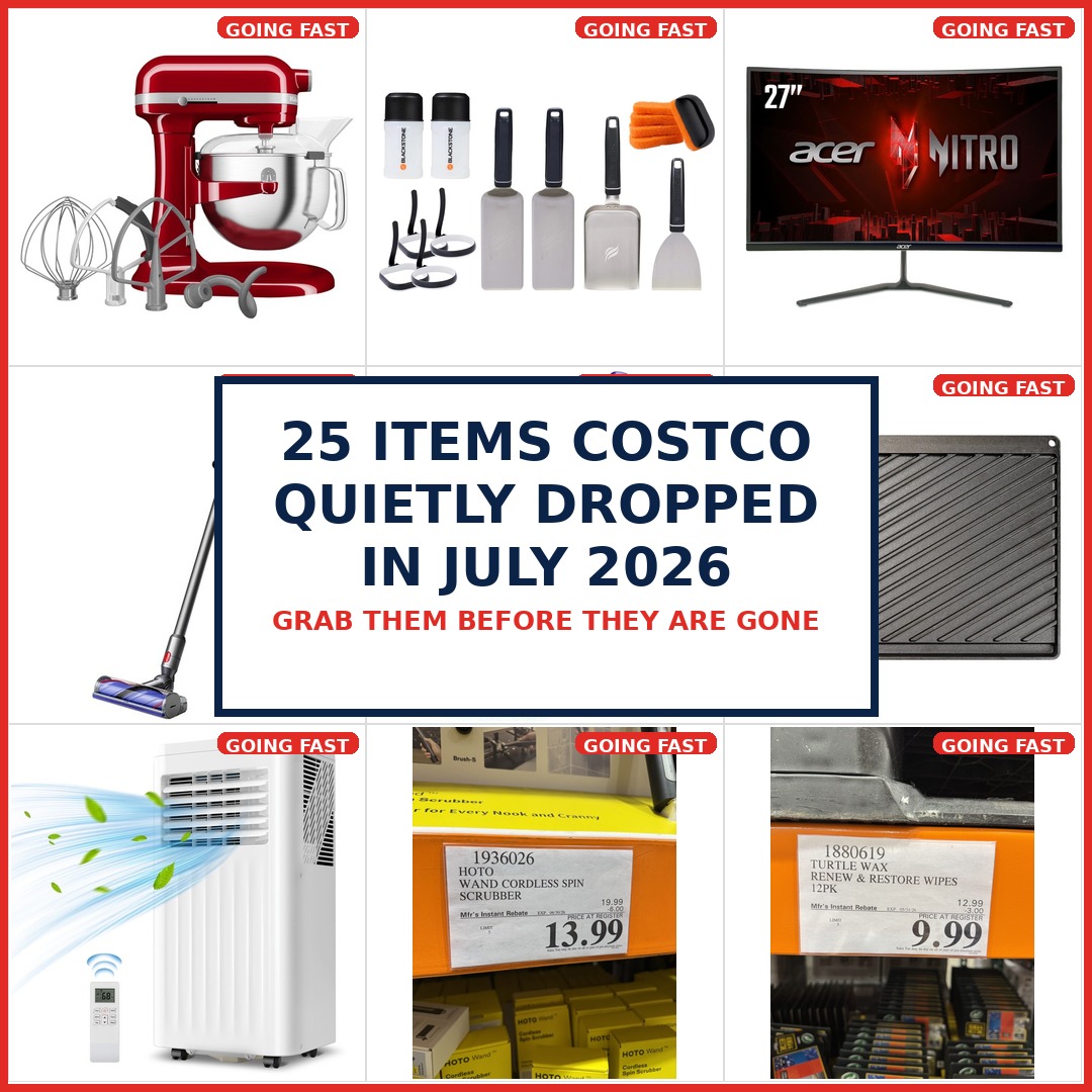 25 Costco items quietly discontinued in July 2026 hero