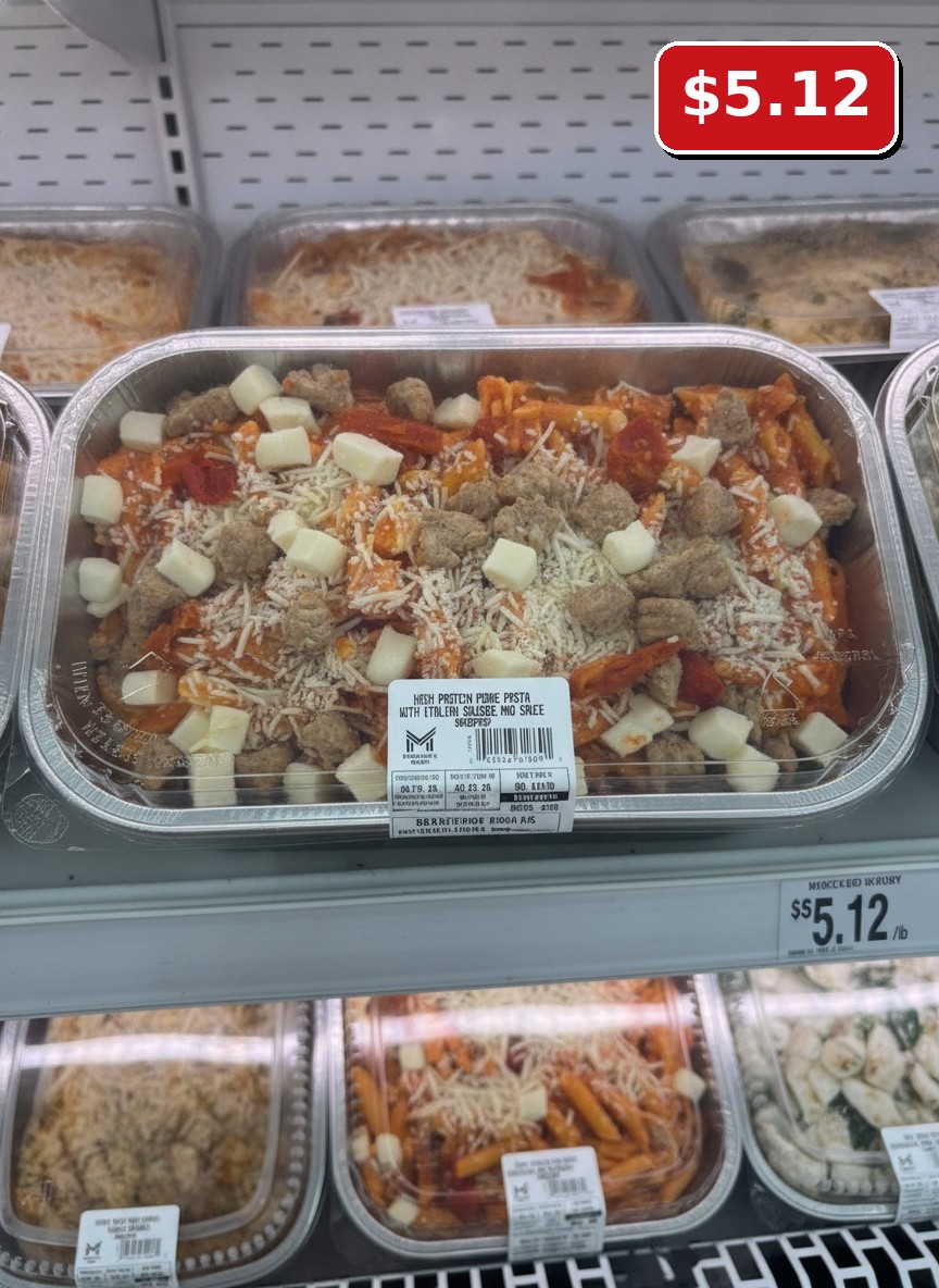 Member's Mark HIGH PROTEIN PENNE PASTA WITH ITALIAN SAUSAGE AND SAUCE