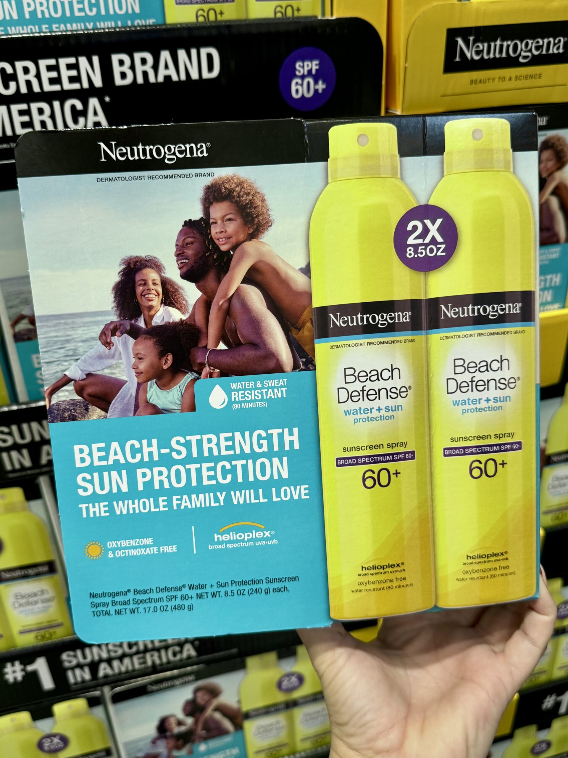 Neutrogena Beach Defense Sunscreen Spray