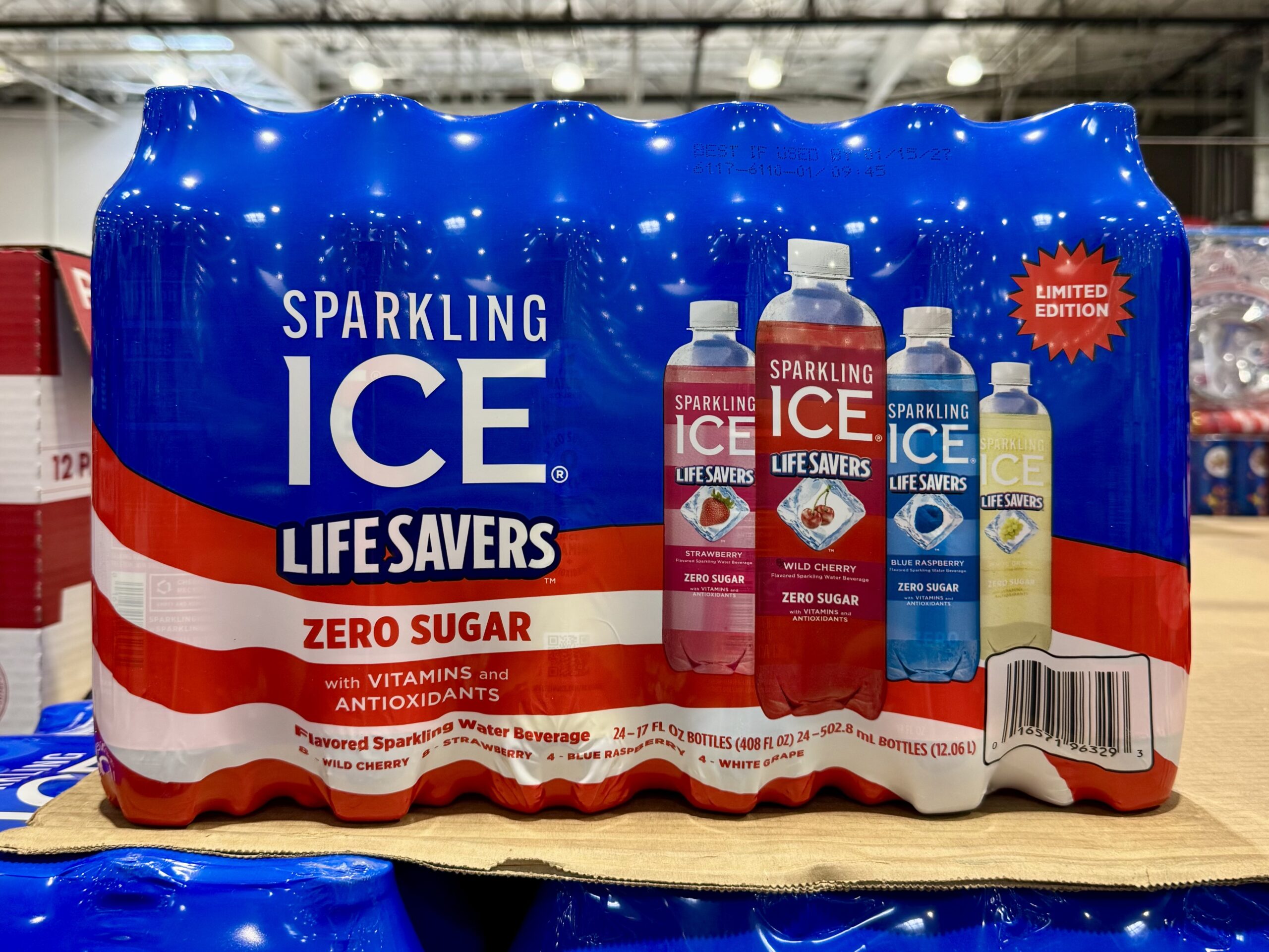 Sparkling Ice LifeSavers Zero Sugar Variety
