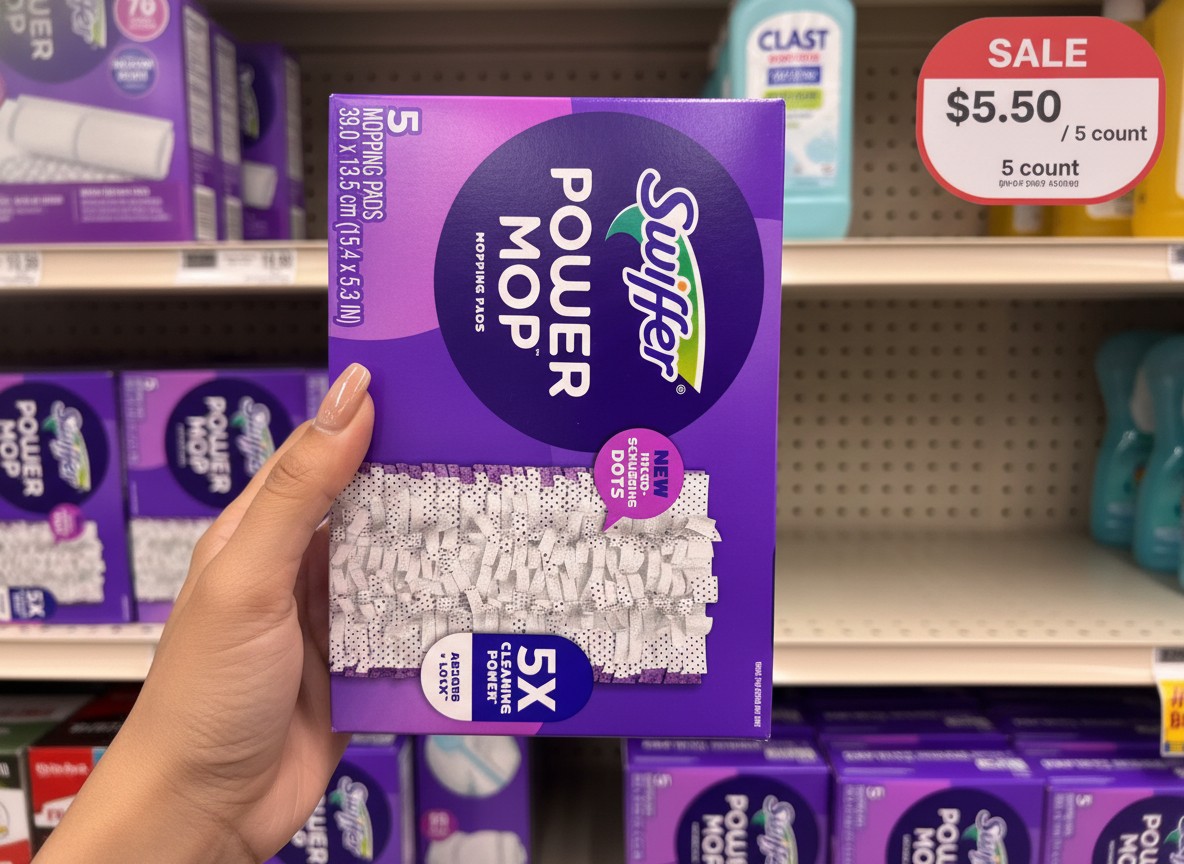 Swiffer Power Mop Mopping Pads