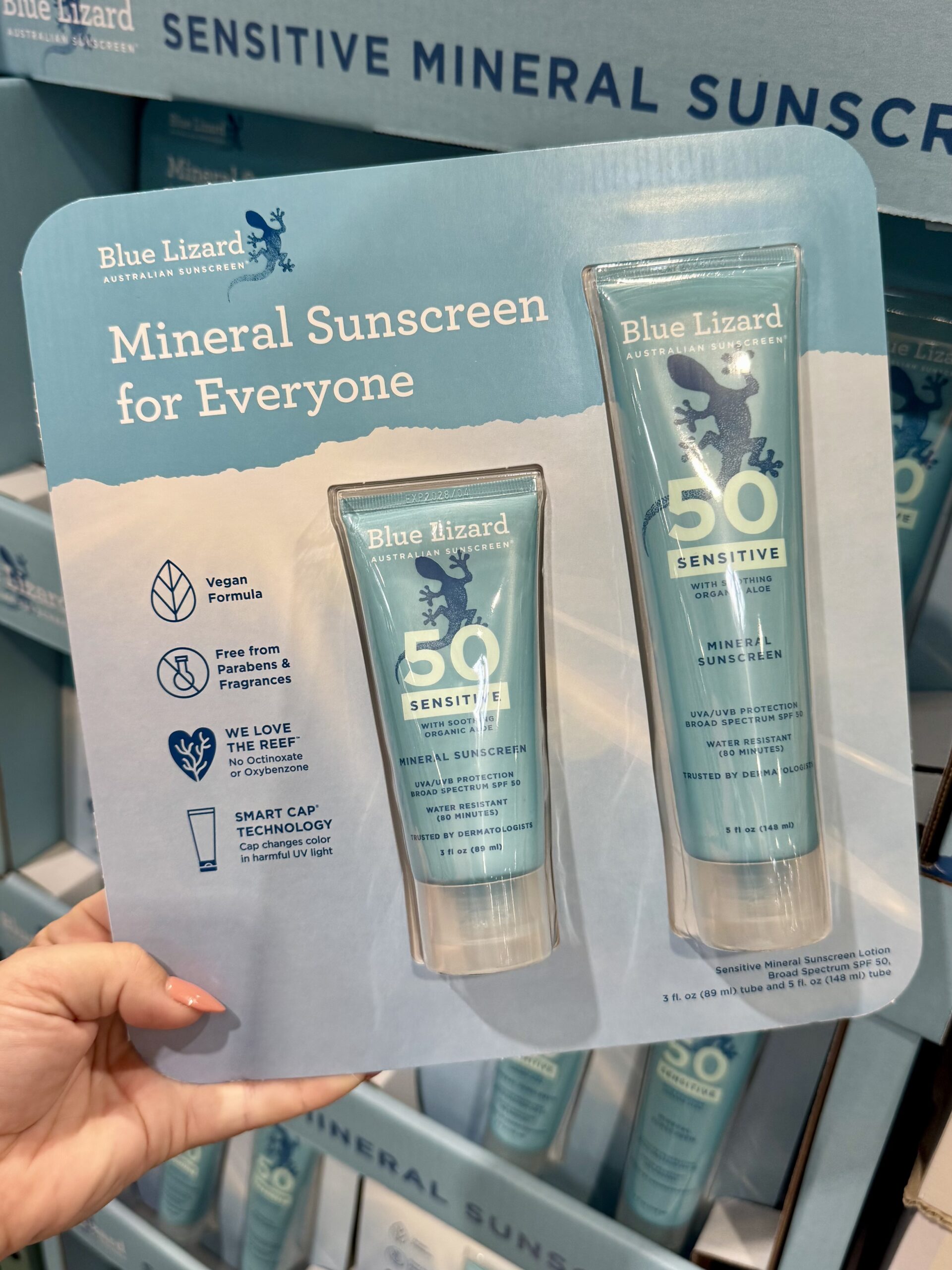Blue Lizard Sensitive Mineral Sunscreen