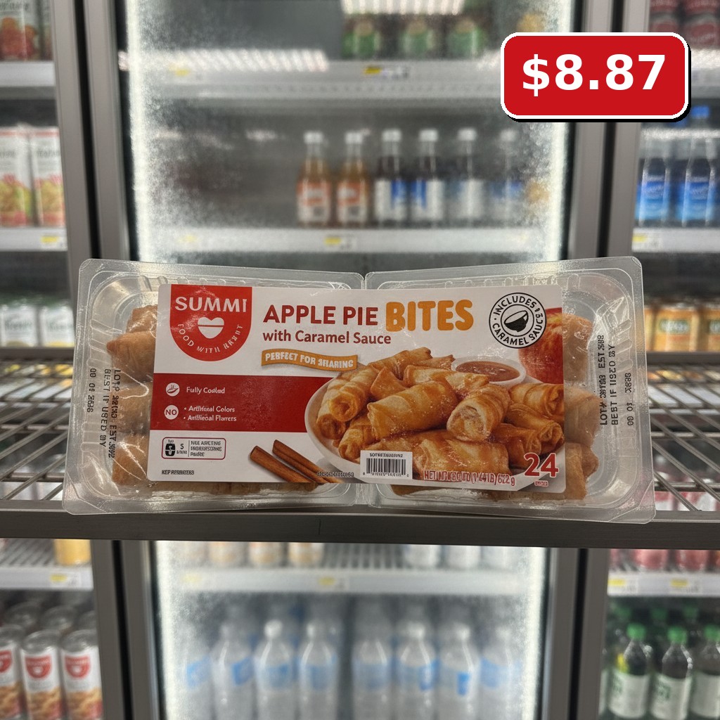 SUMMIT APPLE PIE BITES with Caramel Sauce