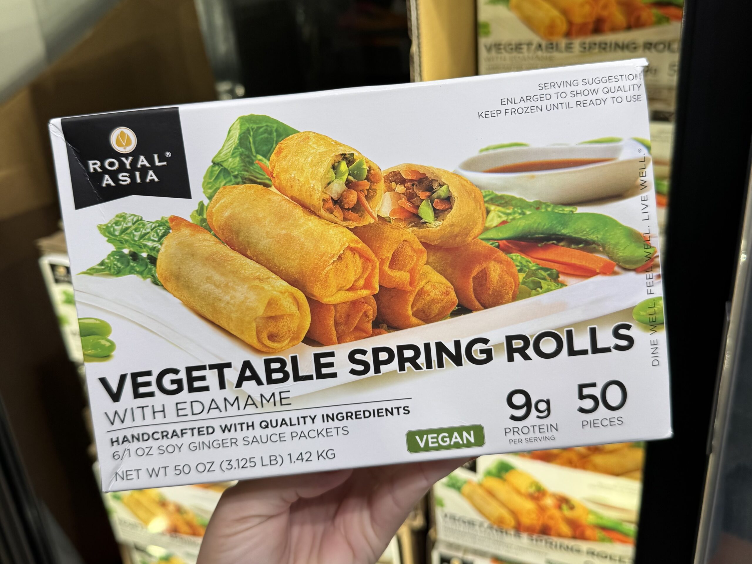 Royal Asia Vegetable Spring Rolls with Edamame