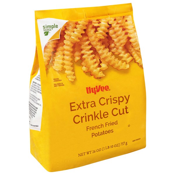 Hy-Vee Extra Crispy Crinkle Cut French Fried Potatoes - $4.69 -> $3.48
