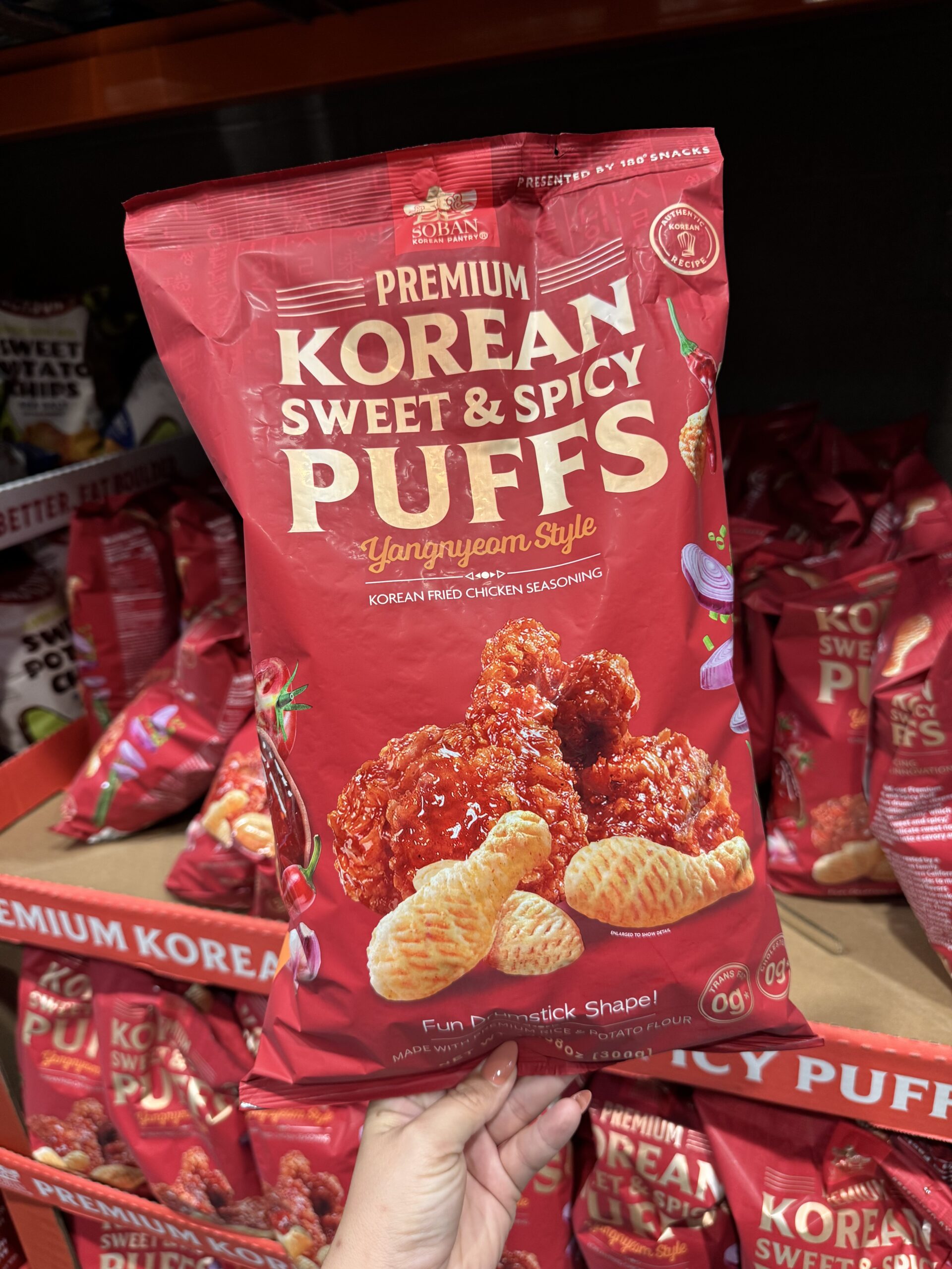 Soban Premium Korean Sweet & Spicy Puffs