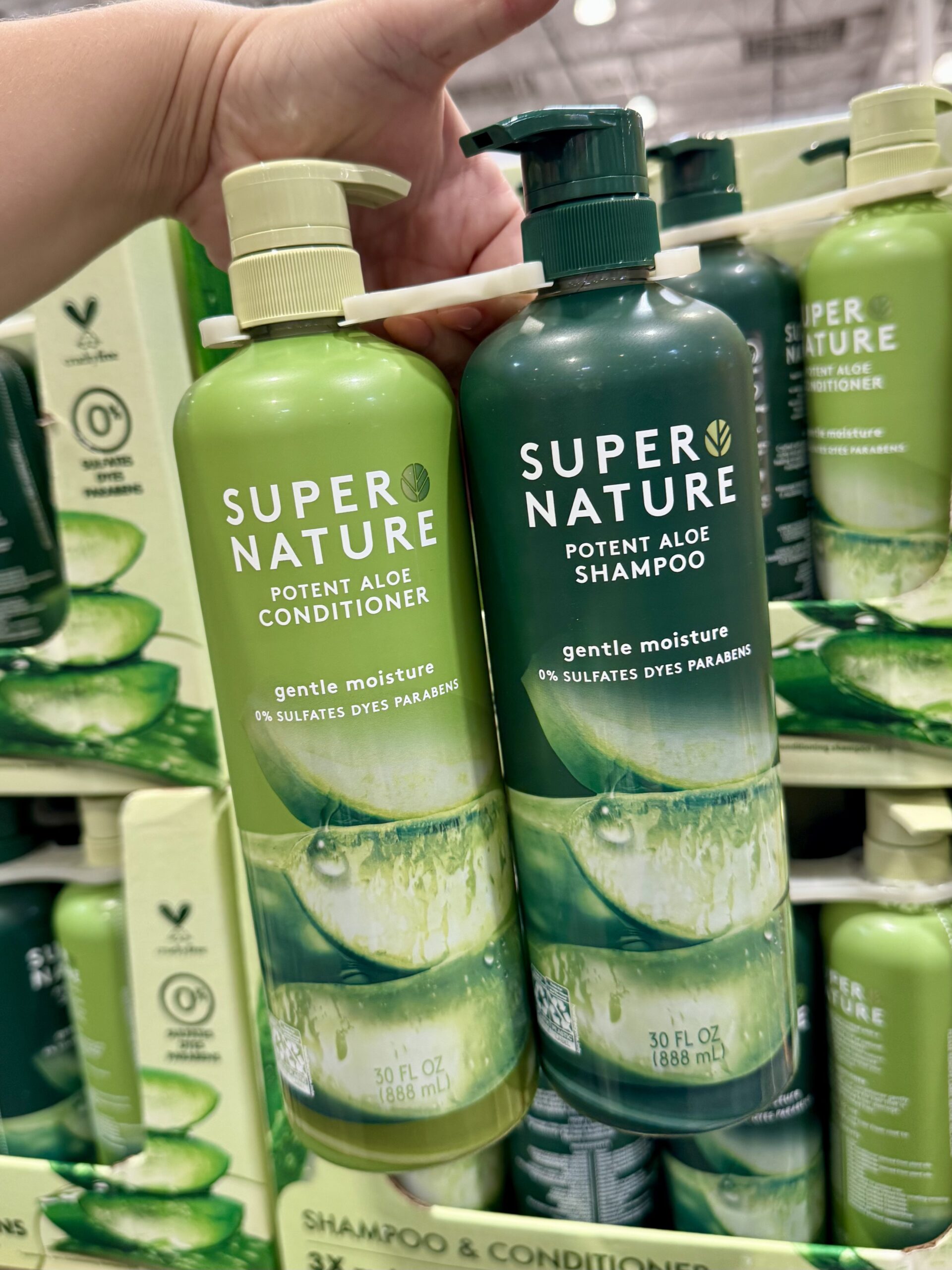 Super Nature Potent Aloe Shampoo & Conditioner