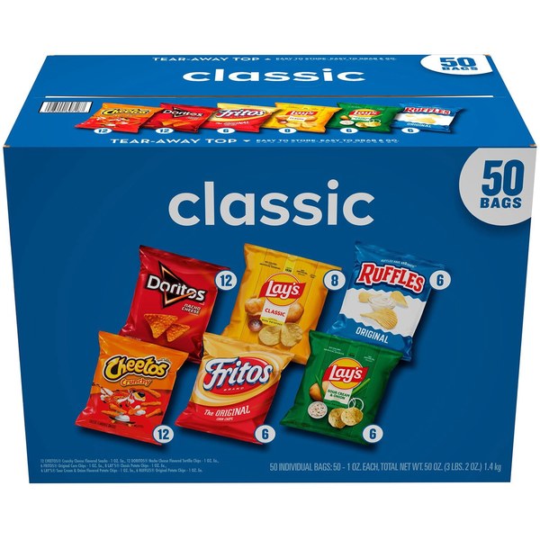 Frito-Lay Classic Variety Pack - $18.48 -> $16.48