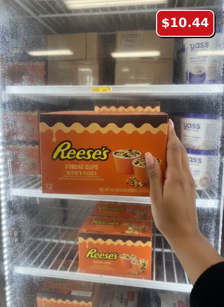 REESE'S SUNDAE CUPS REESE'S PIECES