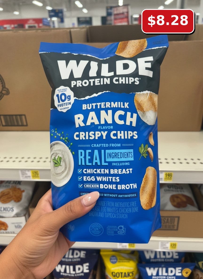 WILDE PROTEIN CHIPS BUTTERMILK RANCH FLAVOR CRISPY CHIPS
