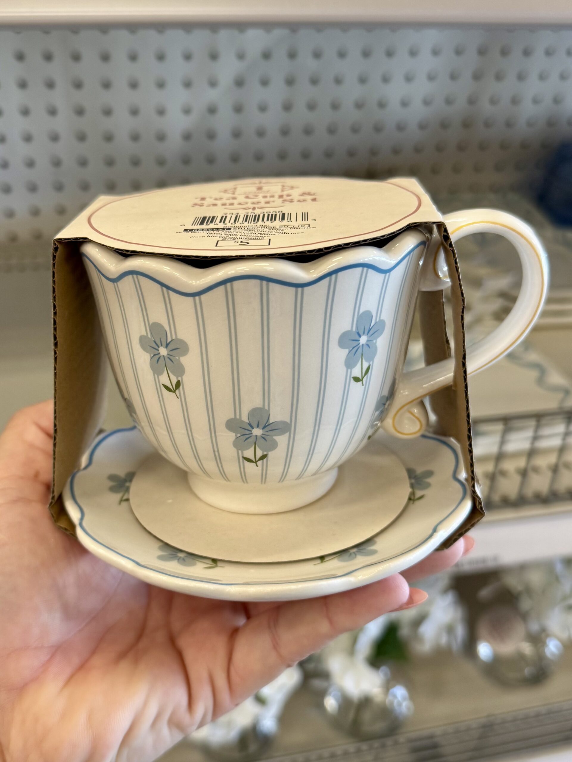 Tea Cup & Saucer Set - in store