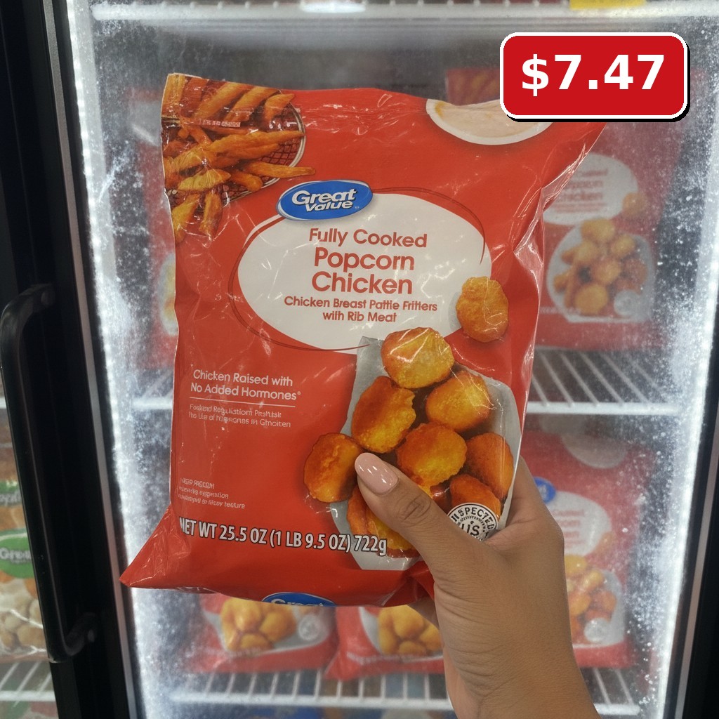 Great Value Fully Cooked Popcorn Chicken