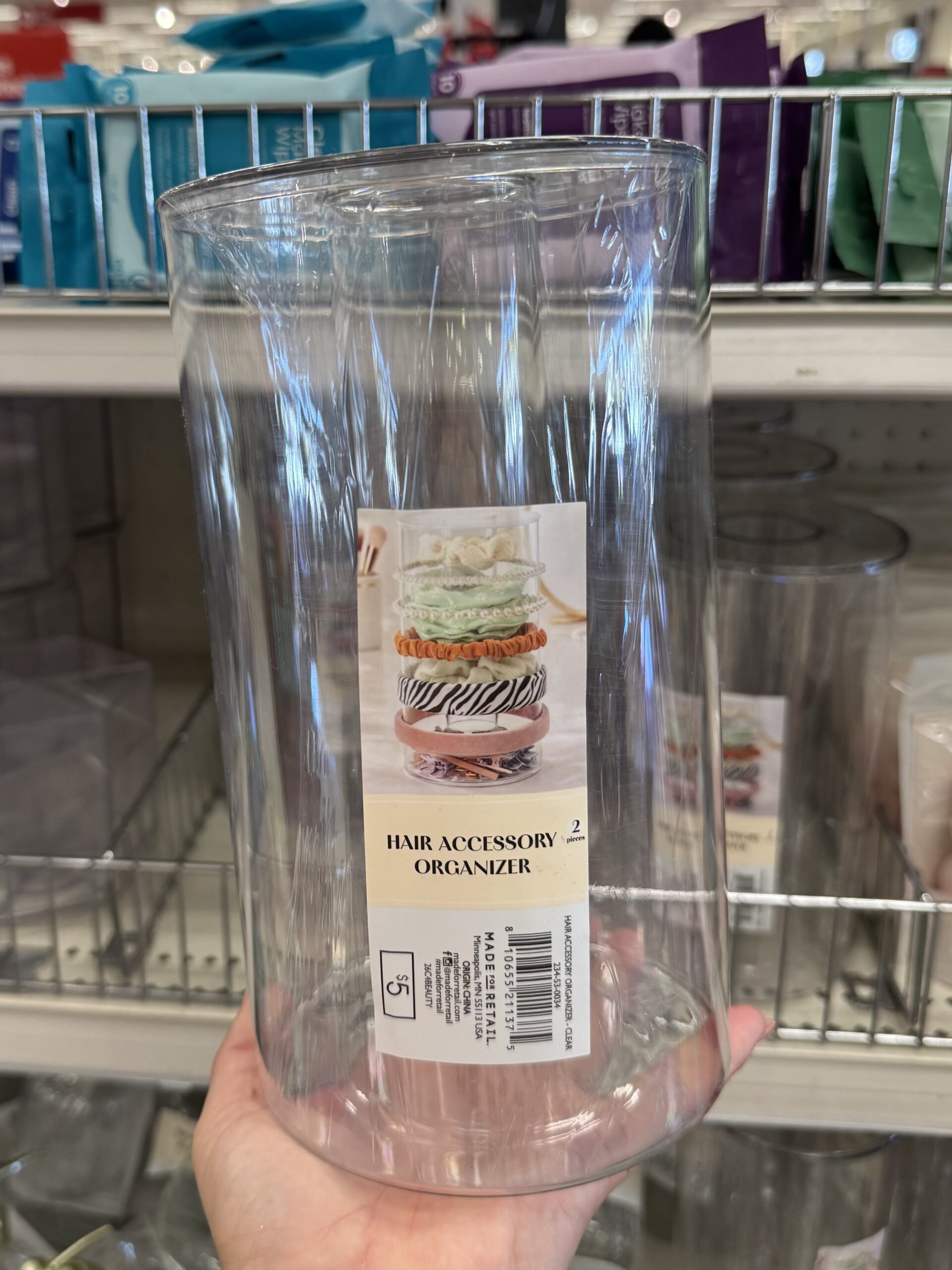 Hair Accessory Organizer - in store