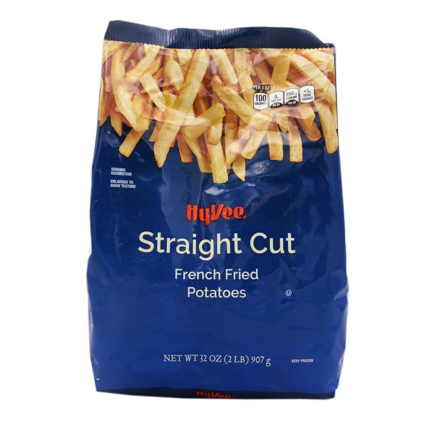 Hy-Vee Straight Cut French Fried Potatoes - $4.69 -> $3.48
