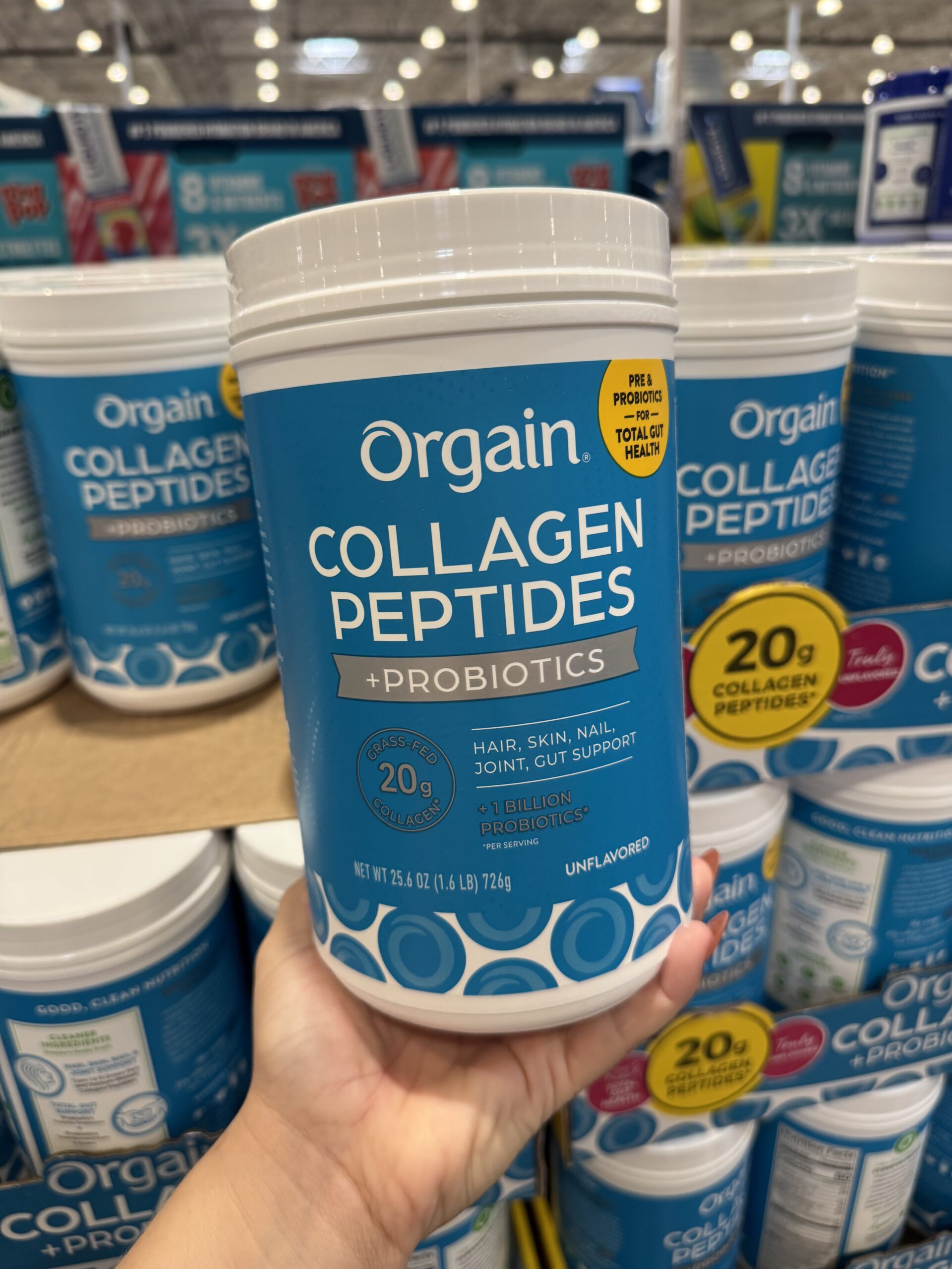 Orgain Collagen Peptides + Probiotics