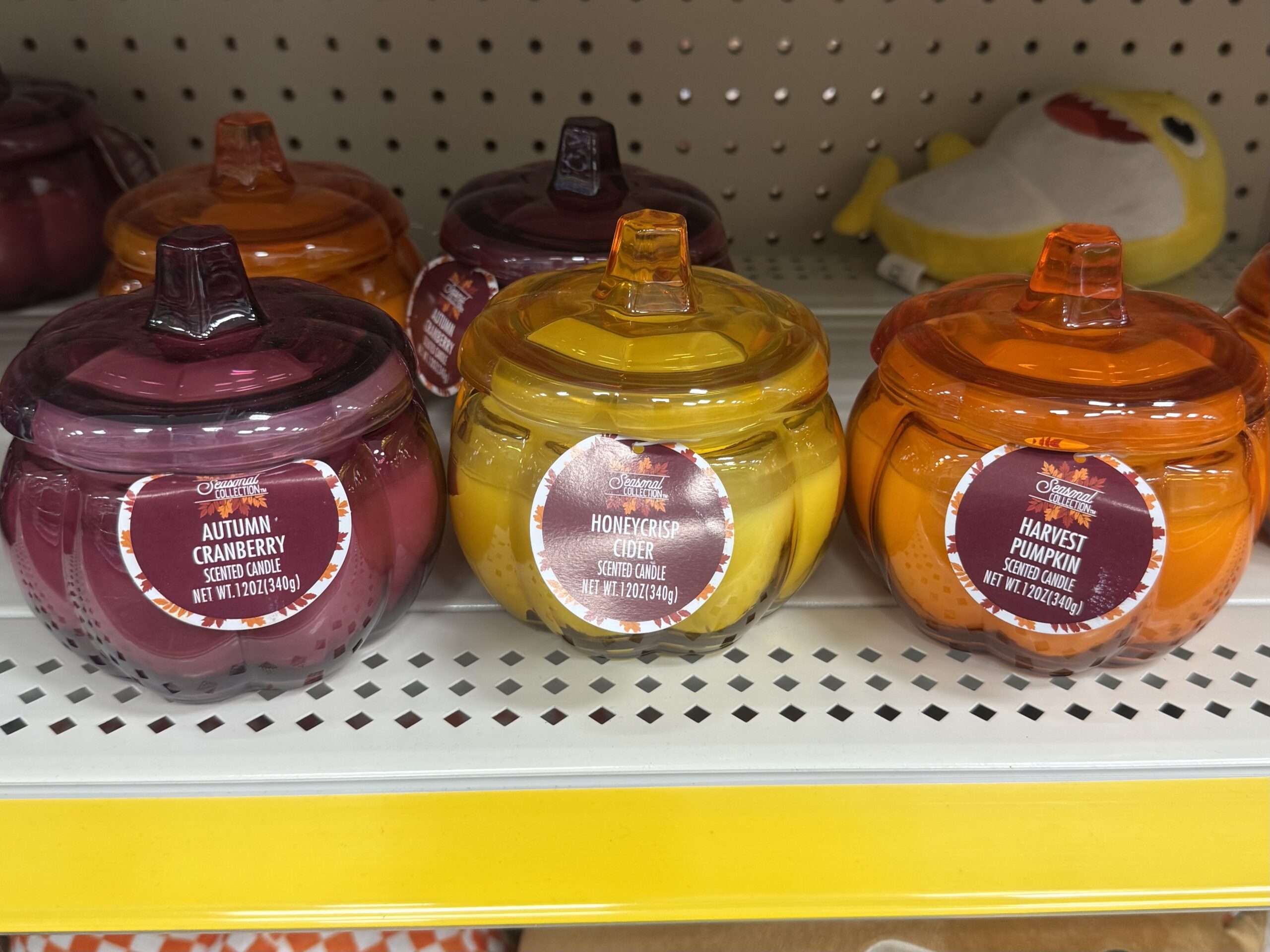 Seasonal Collection Pumpkin Jar Scented Candle - in store