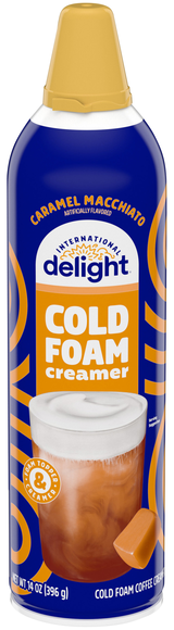 International Delight Caramel Macchiato Flavored Cold Foam Coffee Creamer