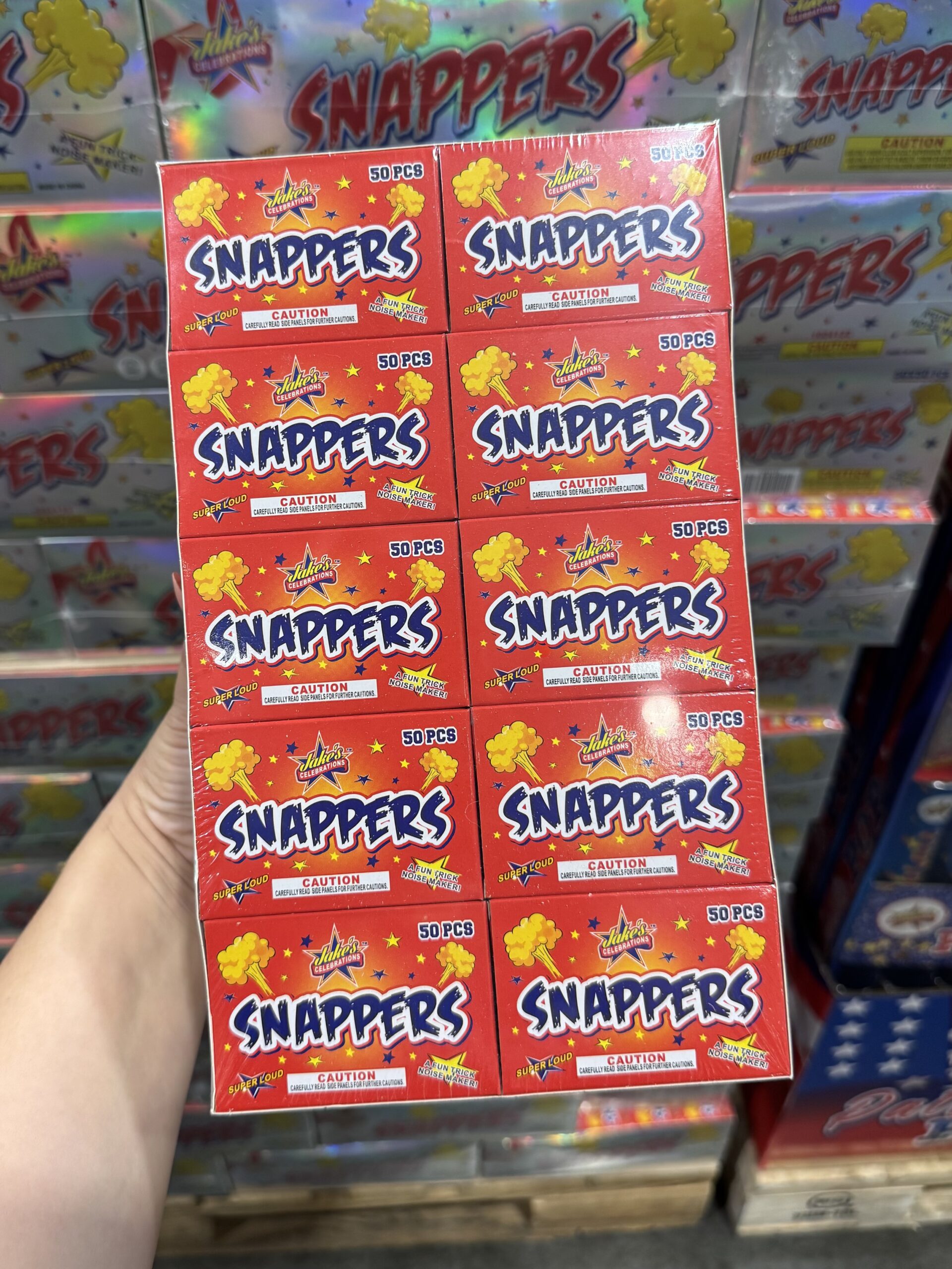 Jake's Fireworks Snappers