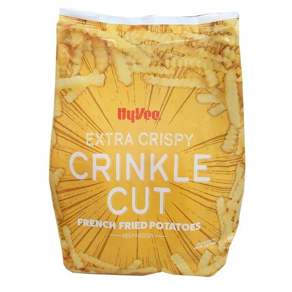 Hy-Vee Crinkle Cut French Fried Potatoes - $4.69 -> $3.48