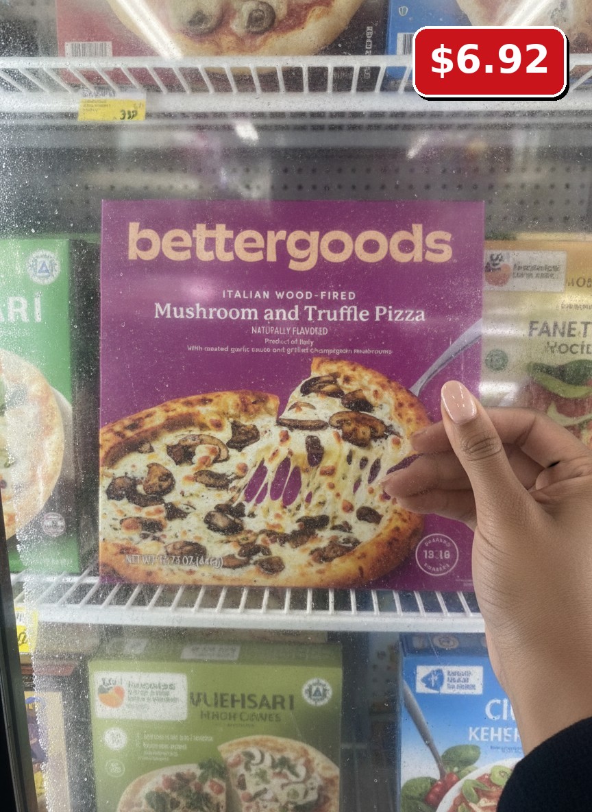 bettergoods ITALIAN WOOD-FIRED Mushroom and Truffle Pizza