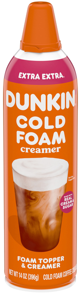Dunkin' Extra Extra Cold Foam Coffee Creamer