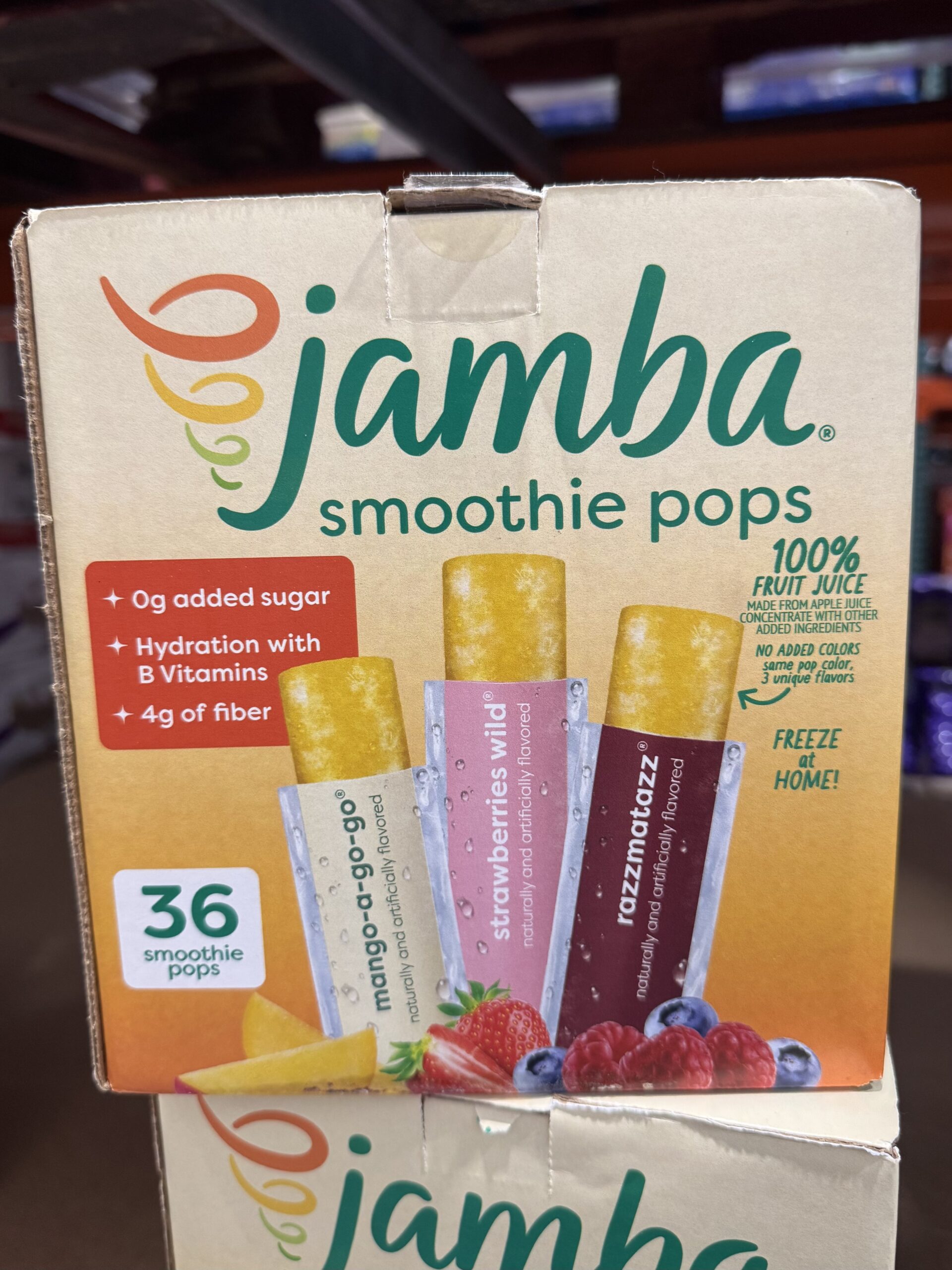 Jamba smoothie pops