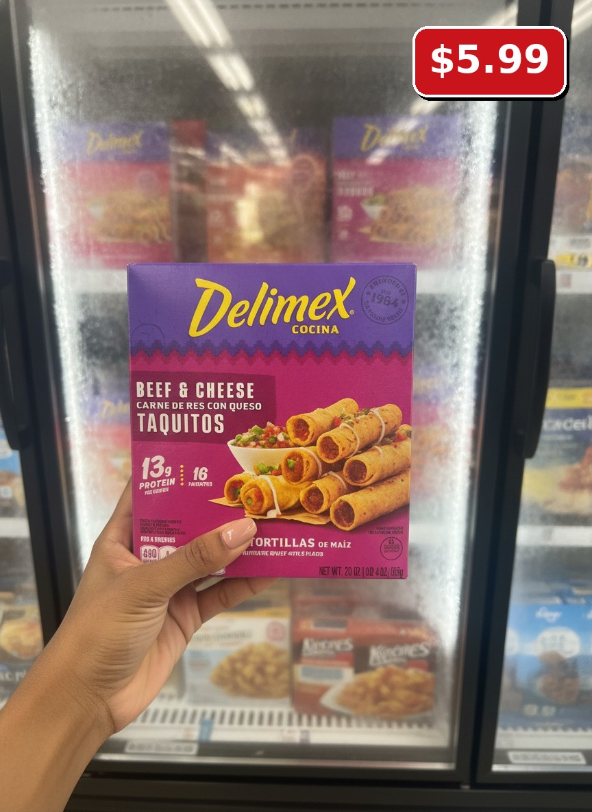 Delimex Beef Corn Taquitos