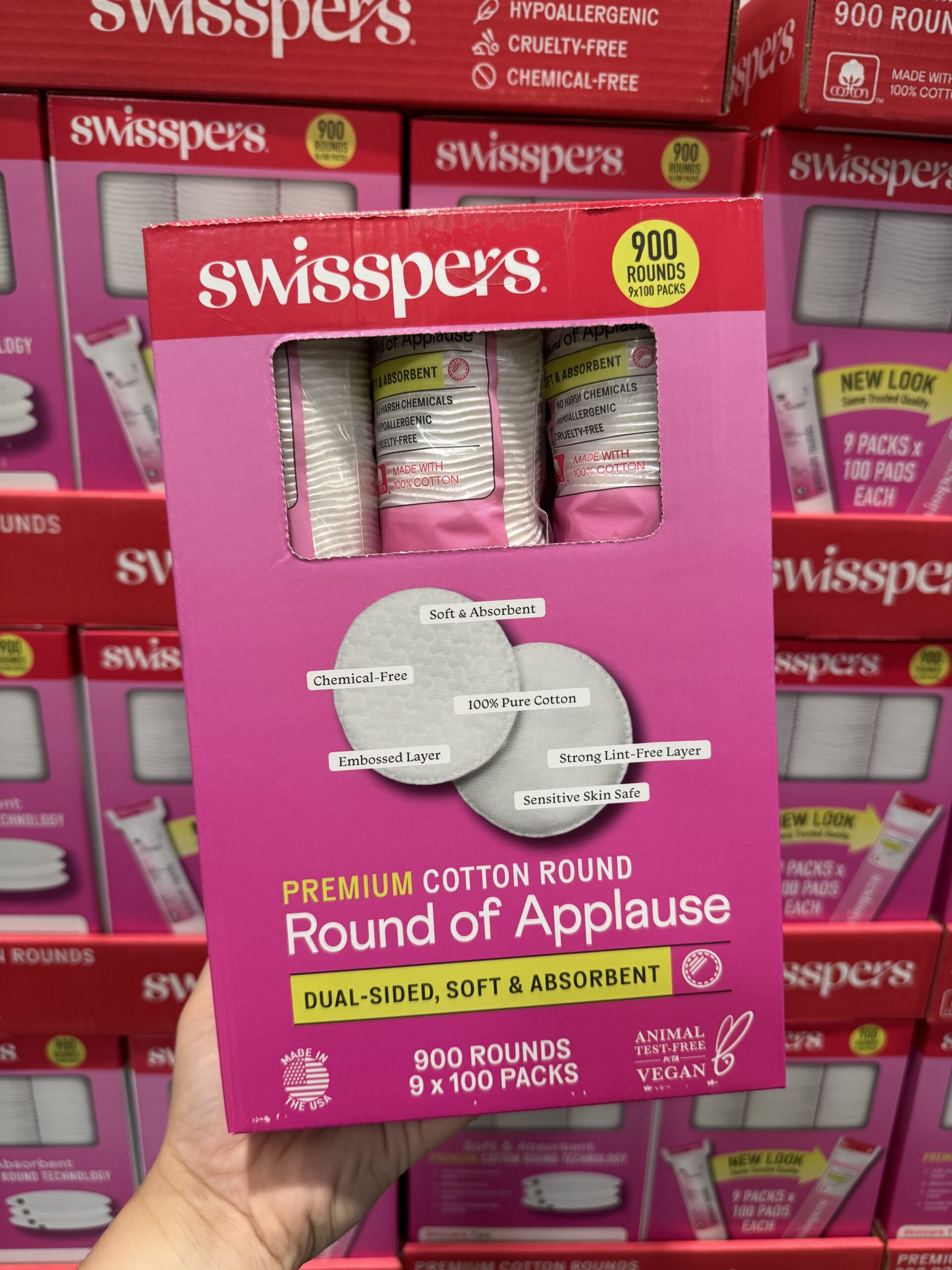 Swisspers Premium Cotton Round