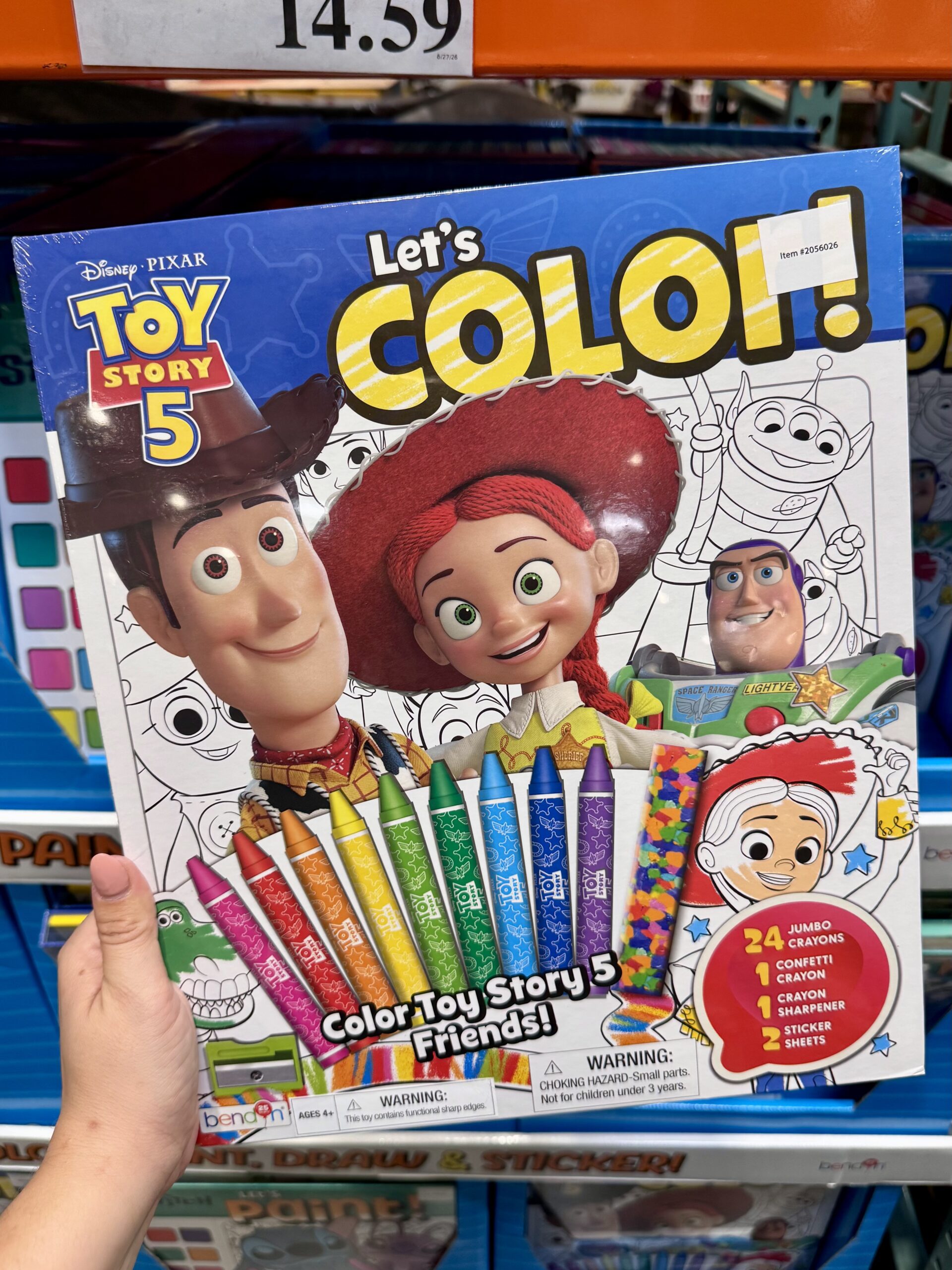 Bendon Toy Story 5 Let's Color!