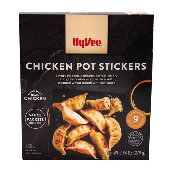 Hy-Vee Chicken Pot Stickers - $4.49 -> $4.48
