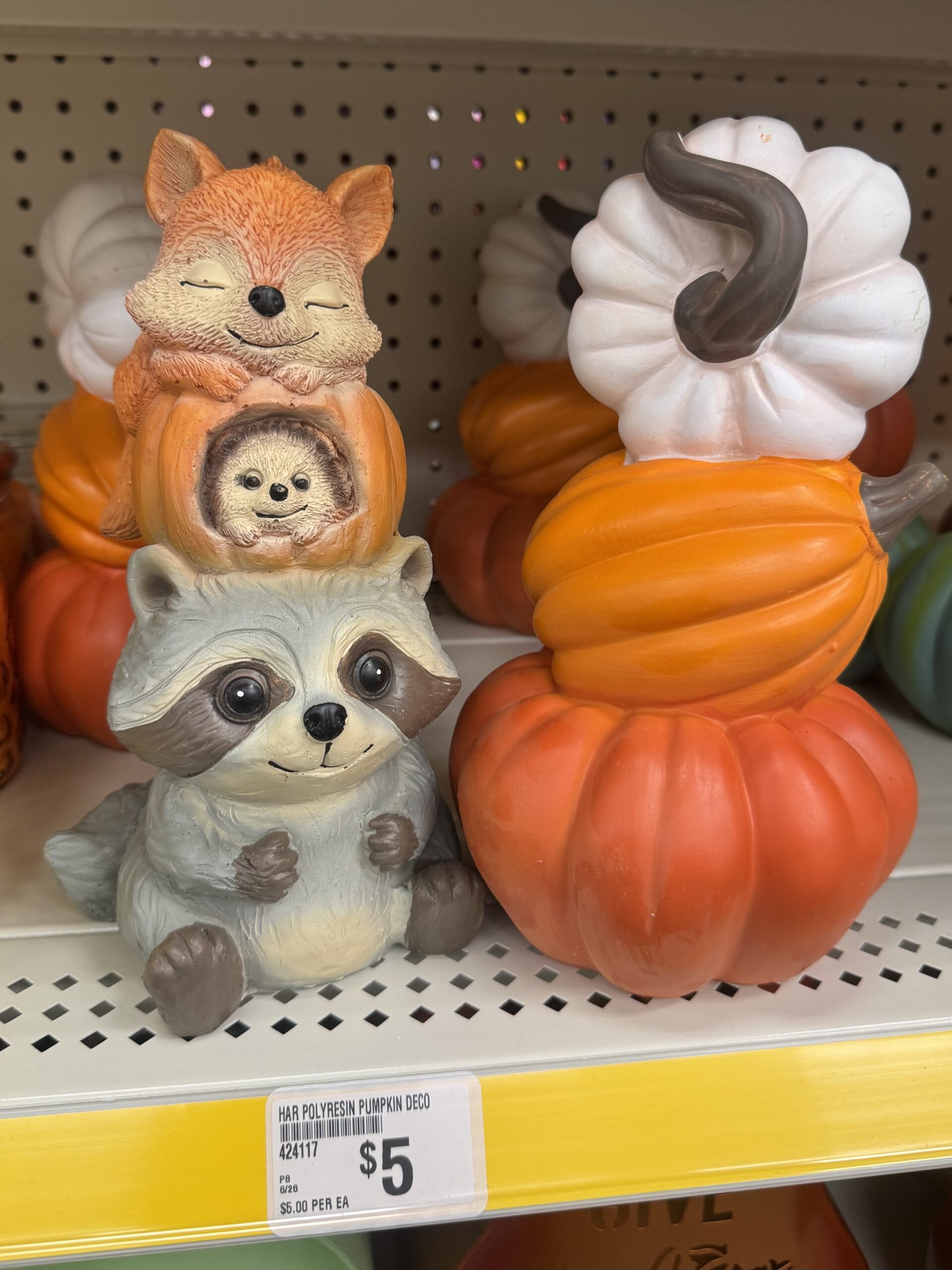 Fall Harvest Decorations - in store