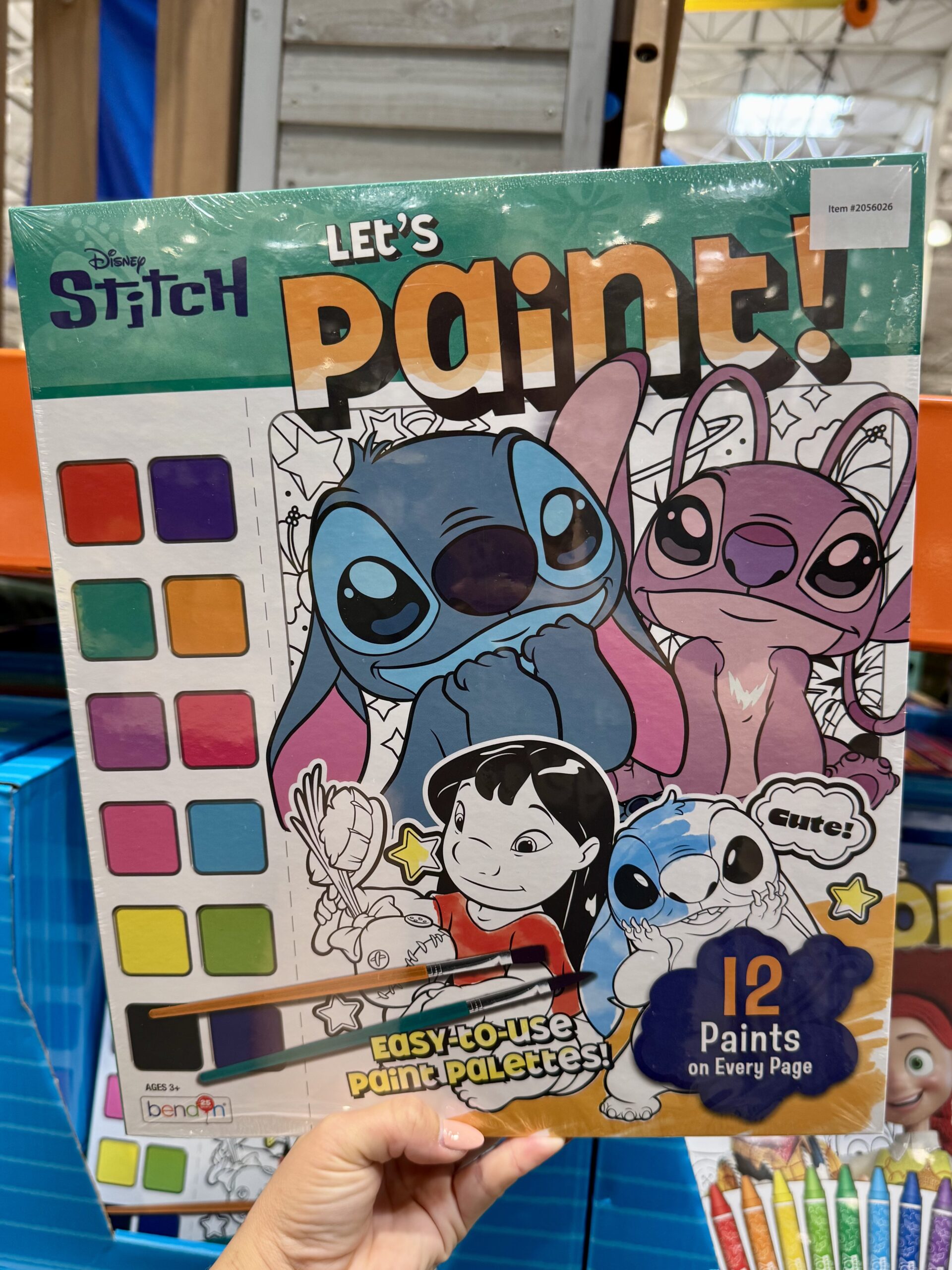 Disney Stitch Let's Paint!