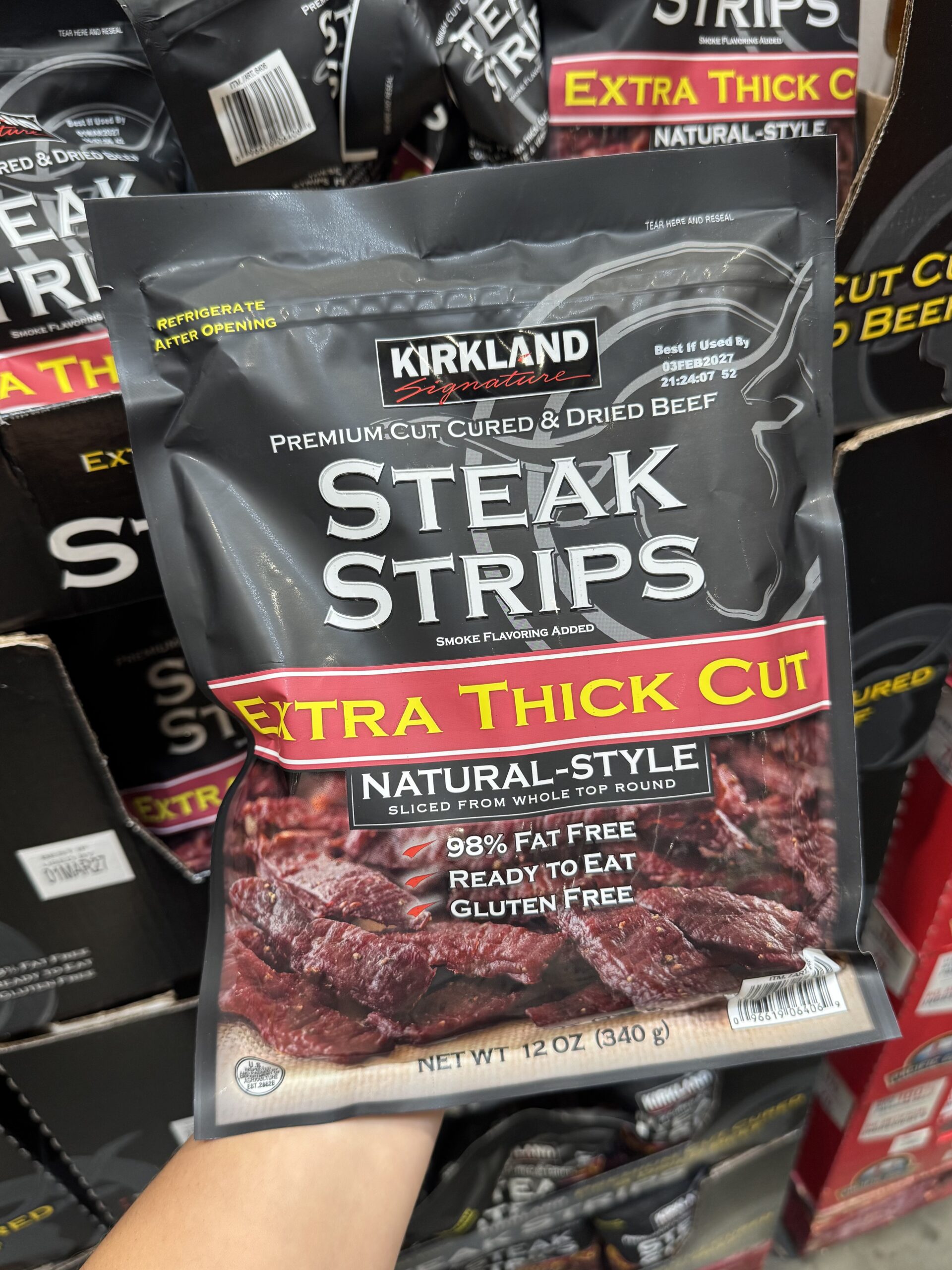 Kirkland Signature Steak Strips