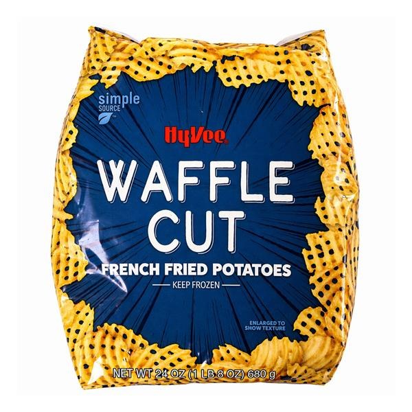 Hy-Vee Waffle Cut French Fried Potatoes - $4.49 -> $3.48