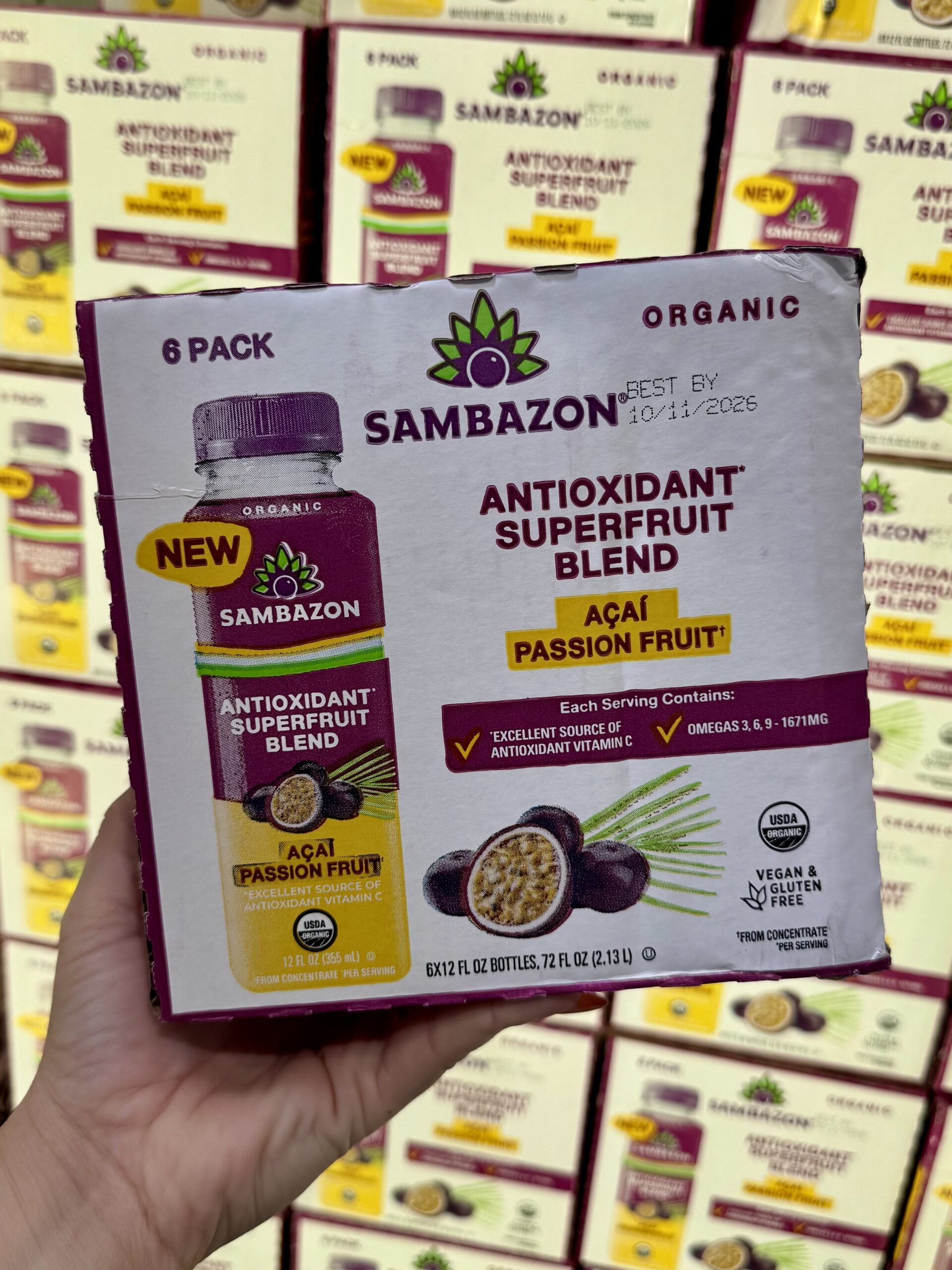 Sambazon Organic Antioxidant Superfruit Blend