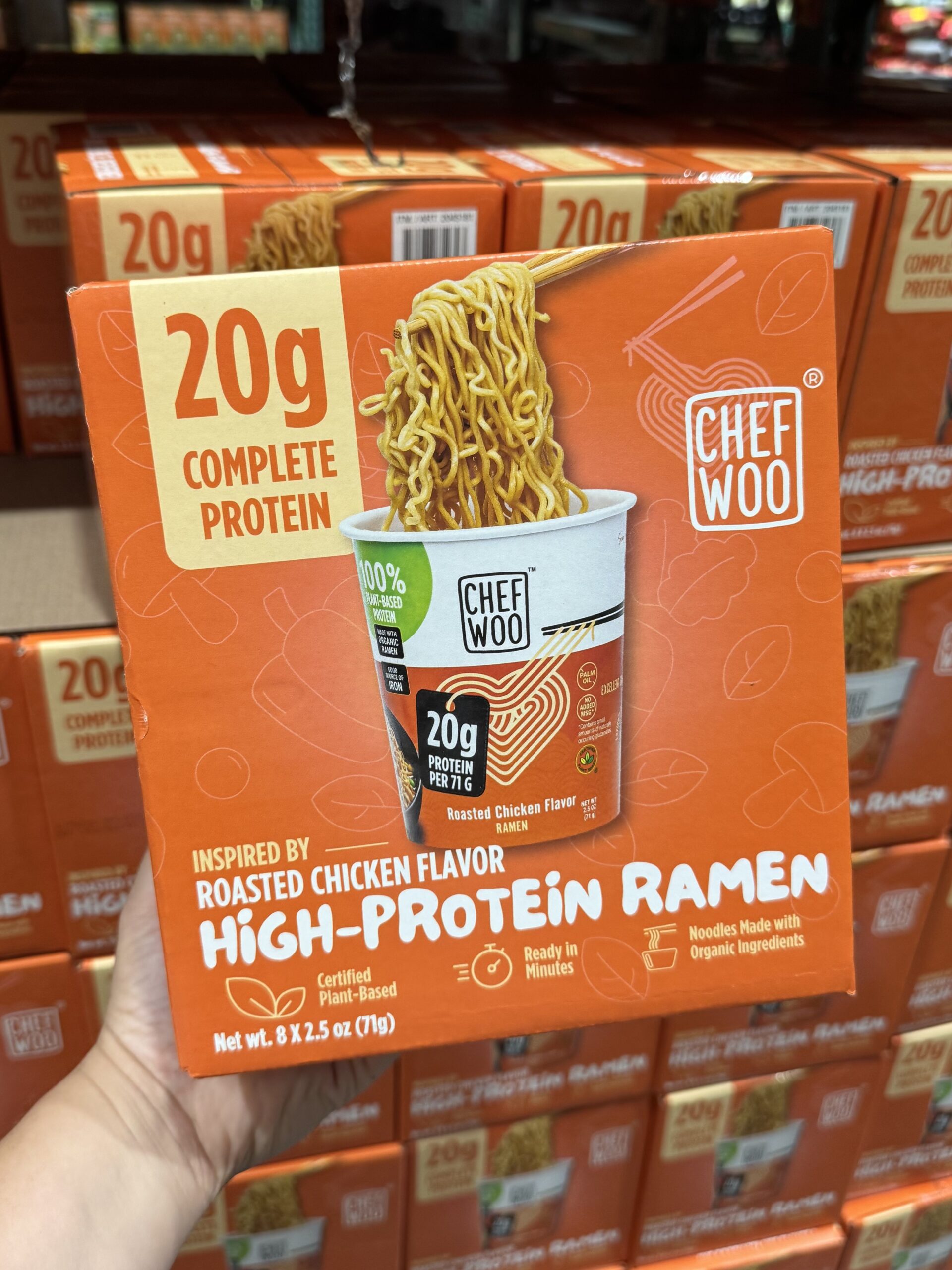 Chef Woo High-Protein Ramen Roasted Chicken Flavor