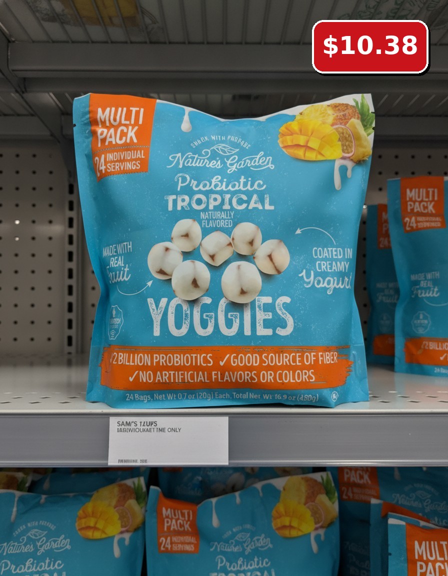 Nature's Garden Probiotic Tropical Naturally Flavored Yoggies