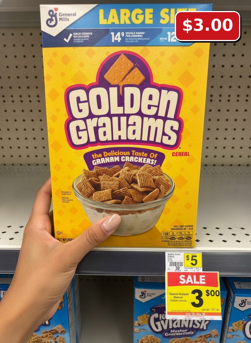 General Mills Golden Grahams Cereal