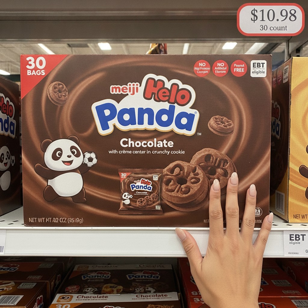 Meiji Hello Panda Chocolate