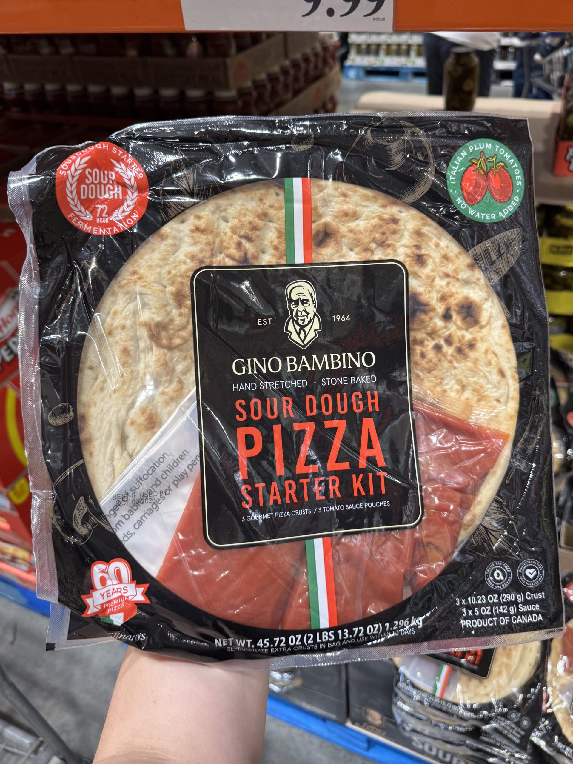 Gino Bambino Sour Dough Pizza Starter Kit