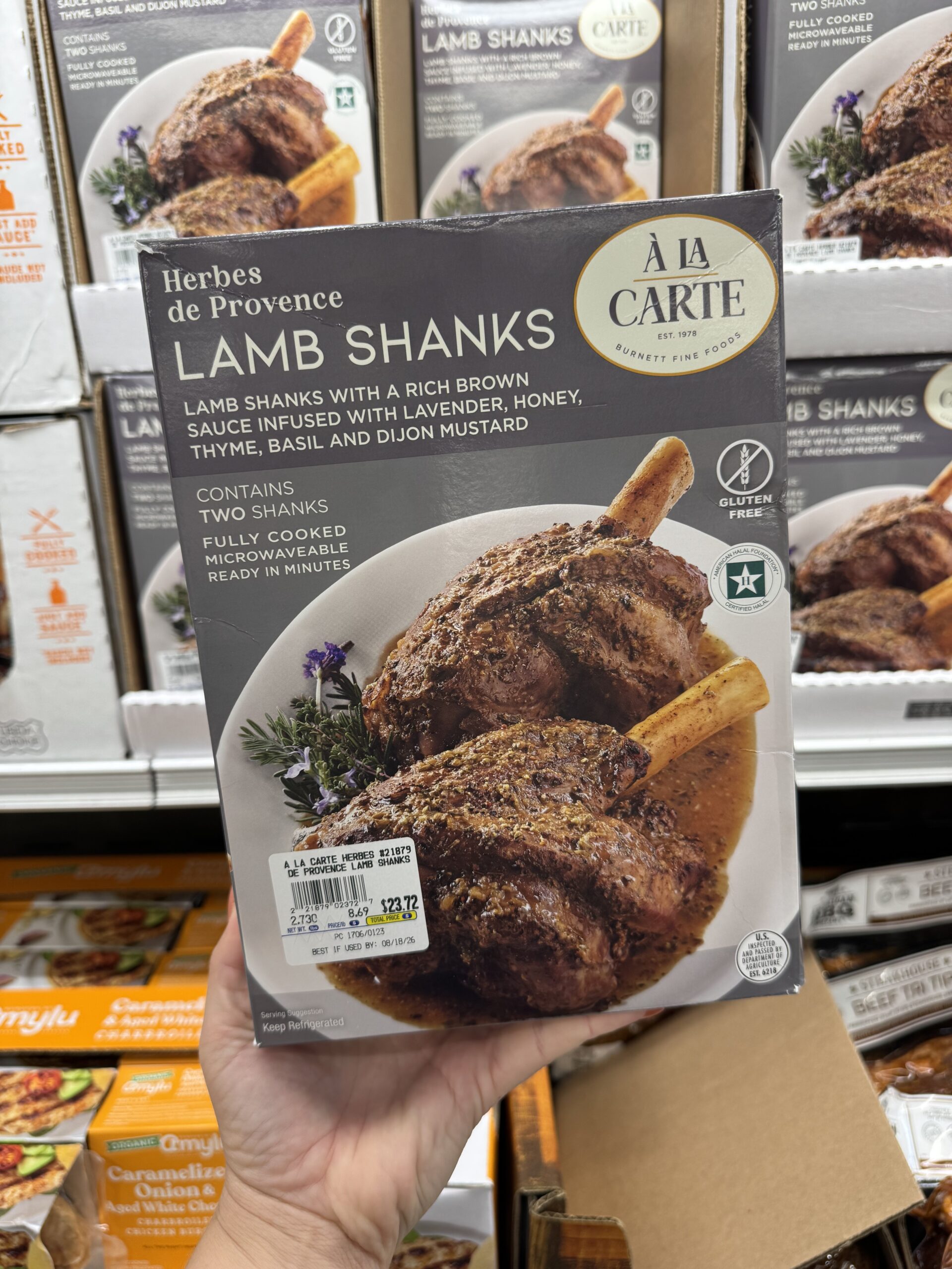 À La Carte Herbes de Provence Lamb Shanks
