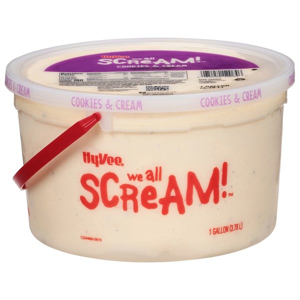 Hy-Vee Ice Cream Sandwiches, Cookies And Cream - $5.79 -> $3.99