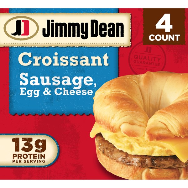 Hy-Vee Sausage, Egg, & Cheese Croissant Breakfast Sandwiches - $6.69 -> $5.99