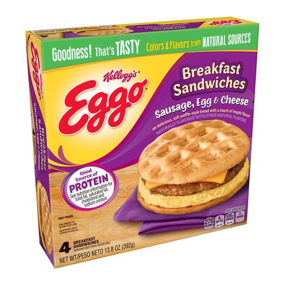 Hy-Vee Sausage, Egg, & Cheese Pancake Breakfast Sandwiches - $6.69 -> $5.99