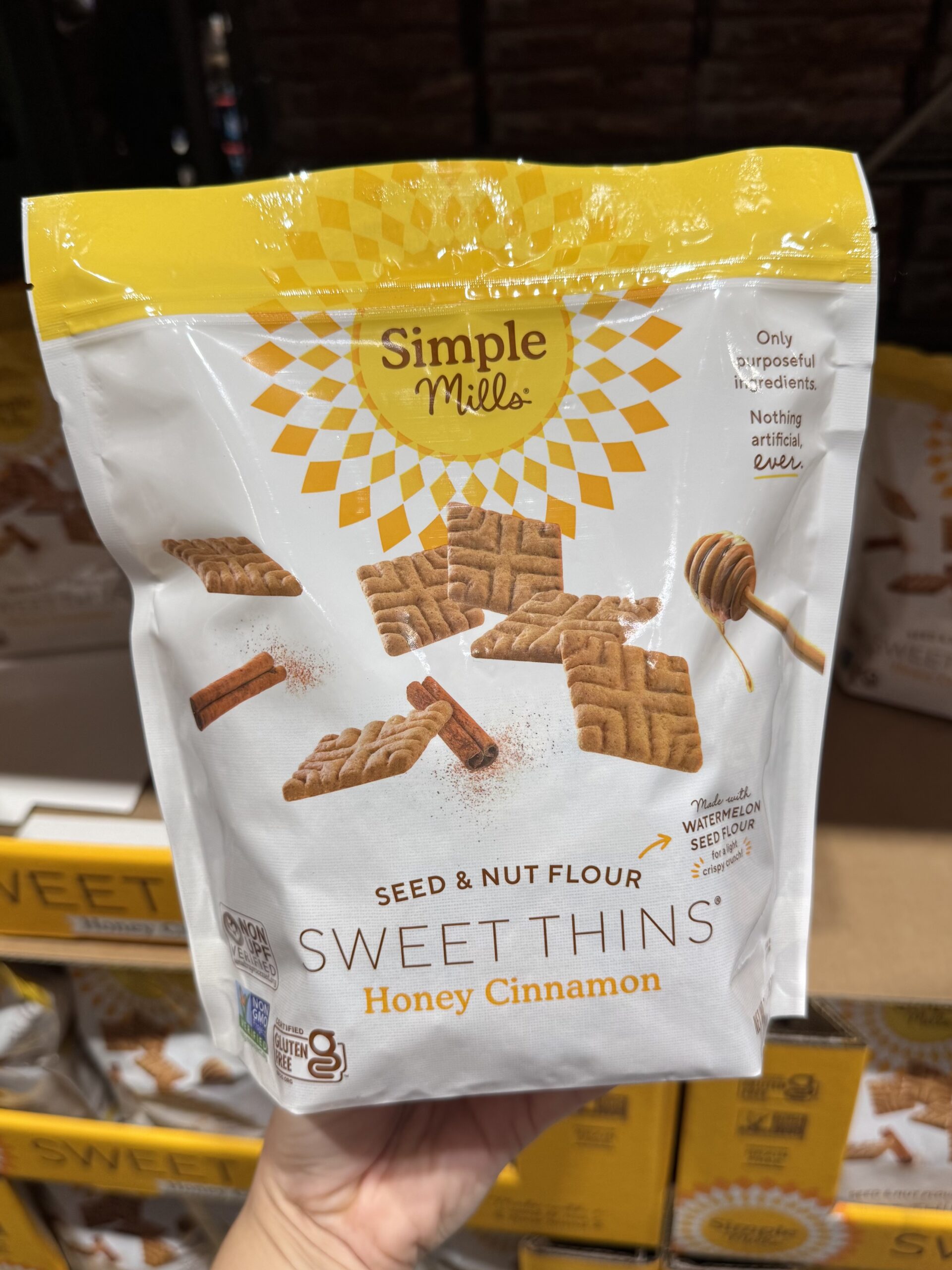 Simple Mills Sweet Thins Honey Cinnamon